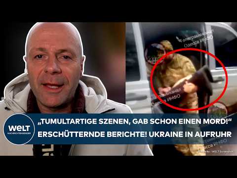UKRAINE-KRIEG: Tumultartige Szenen und sogar Mord! Dieses Thema versetzt das Land in Aufruhr