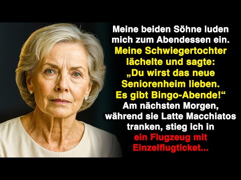 Du wirst das neue Seniorenheim lieben! Es gibt Bingo! sagte meine Schwiegertochter.