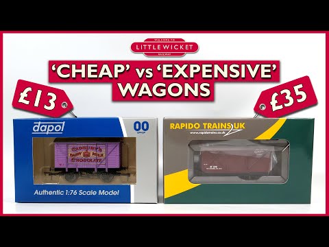'Cheap' vs 'Expensive' Wagons | Dapol (£13) vs Rapido (£35)
