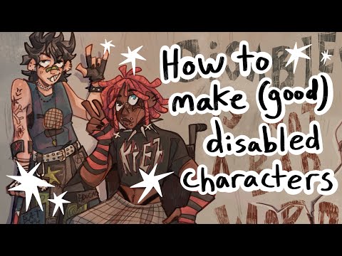 ✨How to create (good + respectful) disabled characters ✨