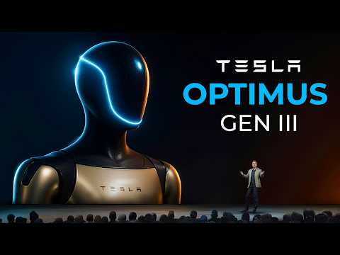 Elon Musk Introducing Tesla Optimus GEN-3