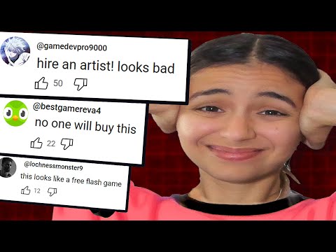 the comments on my indie game were interesting...