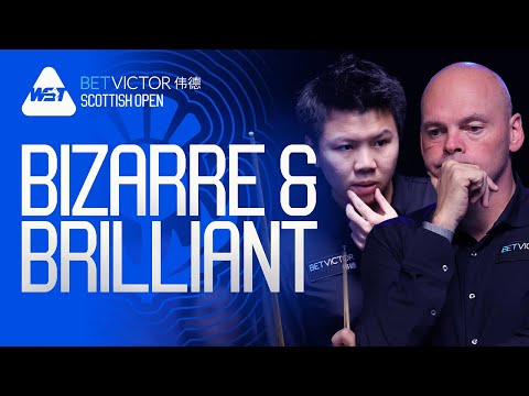 Three UNBELIEVABLE Frames for DIFFERENT REASONS! 🤯 | Zhou vs Bingham | BetVictor Scottish Open 2025