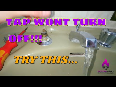 TAP WONT TURN OFF!!!!