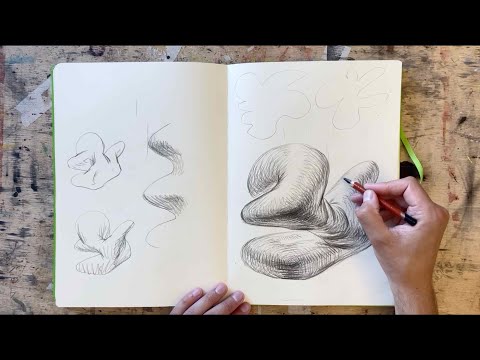 Как сделать объем из любой каракули