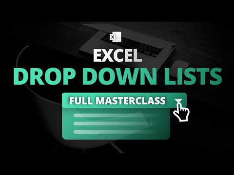 Drop Down Lists in Excel - Masterclass (incl. Dynamic, Dependent & Searchable Drop Down Lists)