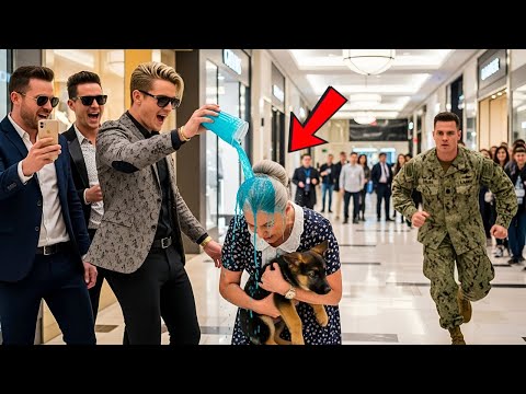 Billionaire's Son Threw Soda at an Elderly Widow and Her Puppy — Until Her Navy SEAL Son Arrived