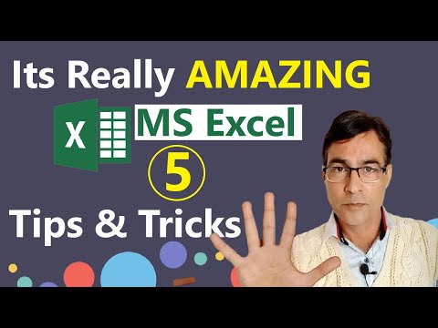 🔥 5 Ultimate Excel Tips And Tricks | Its really amazing Microsoft Excel tricks
