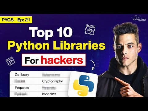 Top 10 Python Libraries You Must Know In 2025 For Hackers | Python for Cybersecurity Ep 21