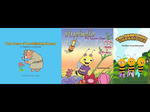 Story Time Books for Kids Compilation - National HoneyBee Day, Bees, Low Stimulation Read Alouds