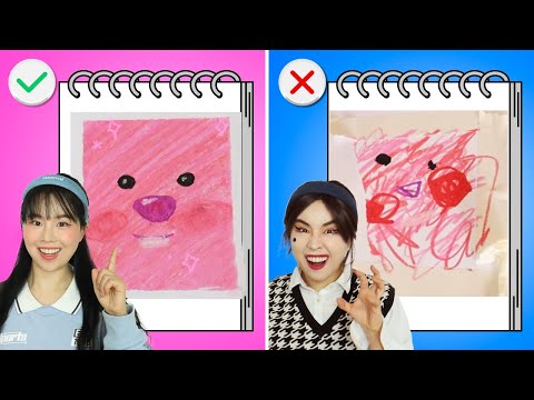 Easy drawing of a squirrel! Just prepare paper and crayons!