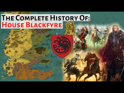 House Blackfyre: Complete History & Lore | The Crownlands | Game Of Thrones / House Of The Dragon