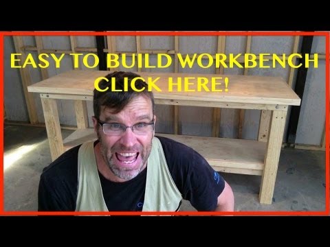 How to Build a Workbench. Easy, Cheap & Sturdy 😁