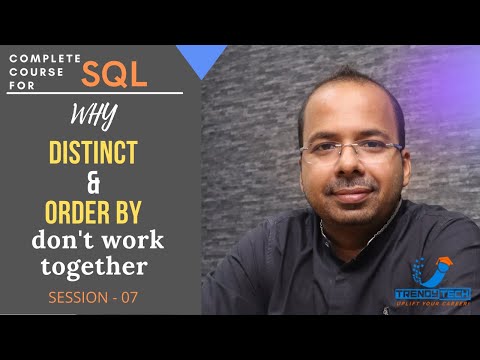 SQL session 7 | Order of execution in SQL | Trendytech