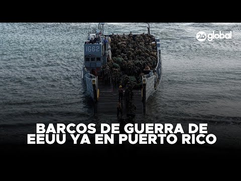 🚨 TENSIÓN MUNDIAL | Barcos de guerra de EEUU ya está en Puerto Rico #26Global