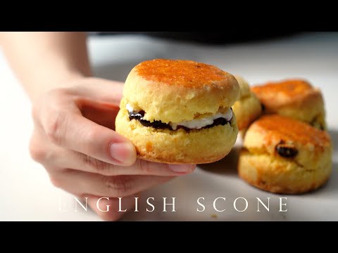 How to make the Queen's scones┃Raisin English Scones