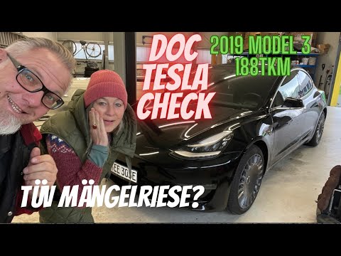 TÜV Mängelriese Tesla Model 3!  Stimmt das und wie ist er nach 188tkm?