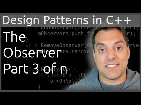 The Observer Design Pattern in C++ - Part 3 of n - Registration and Lifetime