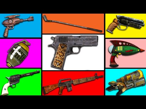 All Fallout New Vegas Unique Weapons