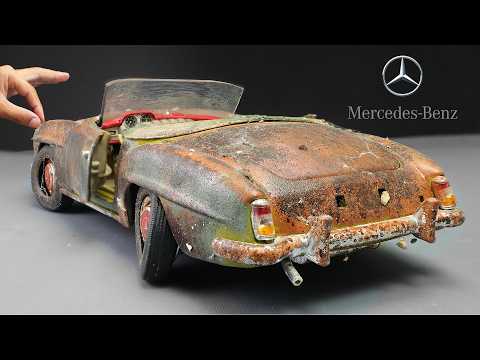 Restoration Abandoned Mercedes Benz From 1955!