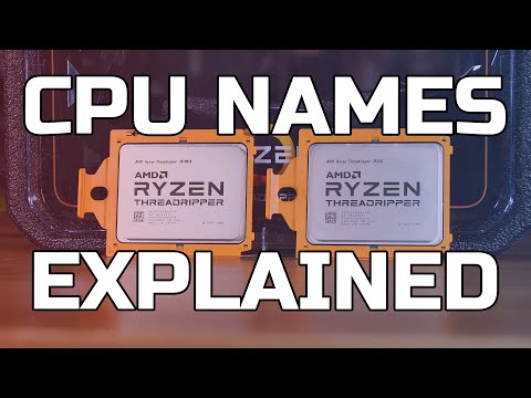 CPU Names Explained i9,i7,i5, Ryzen, Xeon-W - TechteamGB