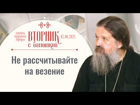 Навалились несчастья! Это порча? Вторник с батюшкой. Беседа с от. Андреем Лемешонком 03 июня 2025 г.