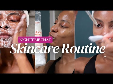 NIGHTTIME SKINCARE ROUTINE FOR MATURING  SKIN