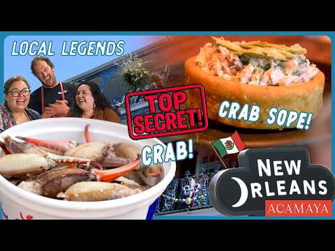 Sisters Build Top Mexican Cuisine Restaurant in New Orleans! | ACAMAYA | Local Legends | Brad Leone