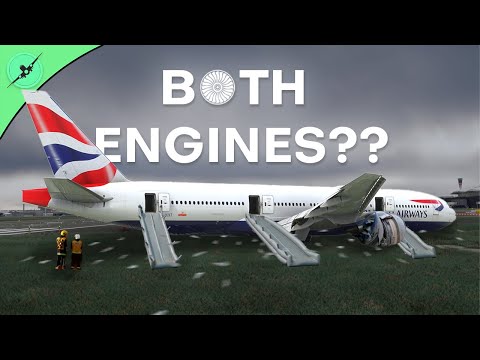 BOTH engines GONE | British Airways CRASH in London