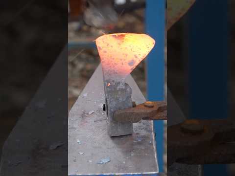 I Forged an Axe With ONLY Hand Tools
