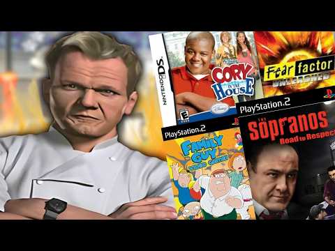 The DEPRESSING World Of TV Show Video Games