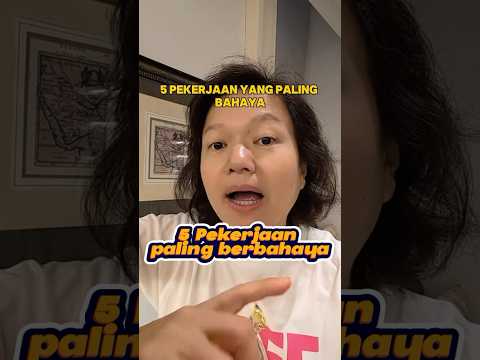 Pekerjaan ini ternyata pekerjaan paling bahaya di dunia! #gracetahir