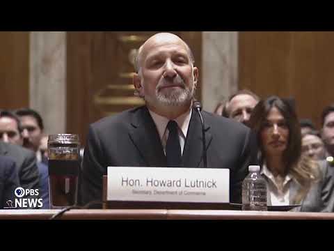 WATCH: Lutnick downplays relationship with Epstein during Senate testimony