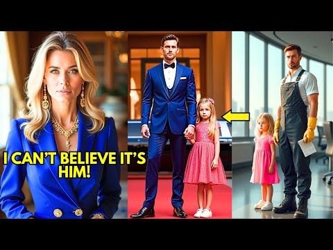 She invited him as a joke but when he arrived with his 6yo daughter like a millionaire all froze