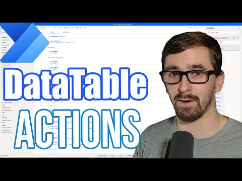We Finally Have DataTable Actions in Power Automate Desktop