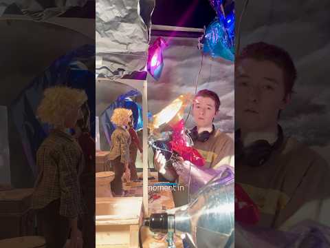 animating water for stop motion 😵‍💫 #behindthescenes #film #stopmotion #animation