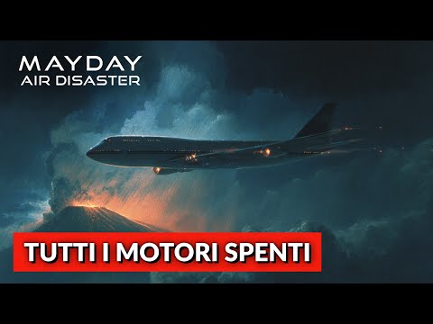 Boeing 747 senza motori precipita nell'oceano