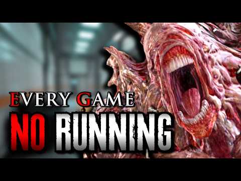 Is It POSSIBLE to Beat EVERY Resident Evil Game WITHOUT RUNNING?
