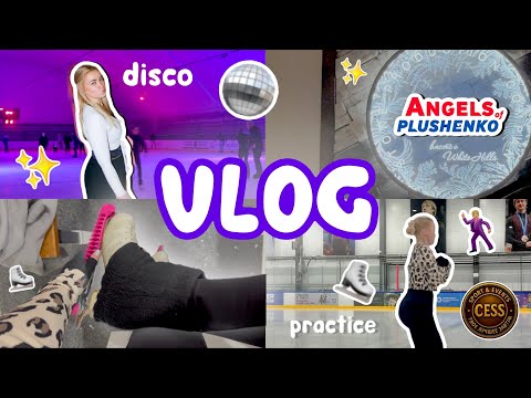 vlog: мастер-класс в Ангелах Плющенко | эстетичная дискотека на льду