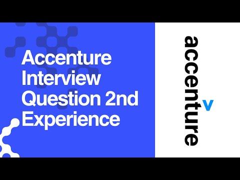 Accenture Interview Question 2nd Experience