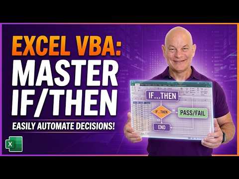 VBA For Beginners: How To EASILY Master The If/Then Statement