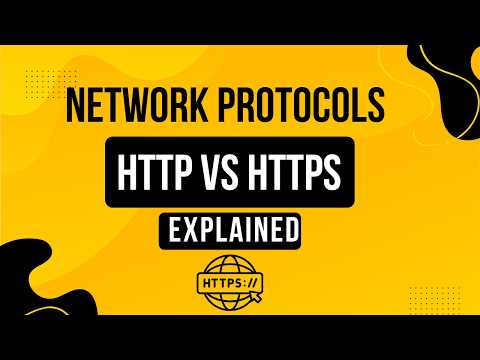 Network Protocols: HTTP and HTTPS explained | HTTP vs HTTPS