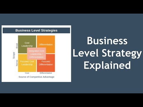 Business Level Strategy Explained