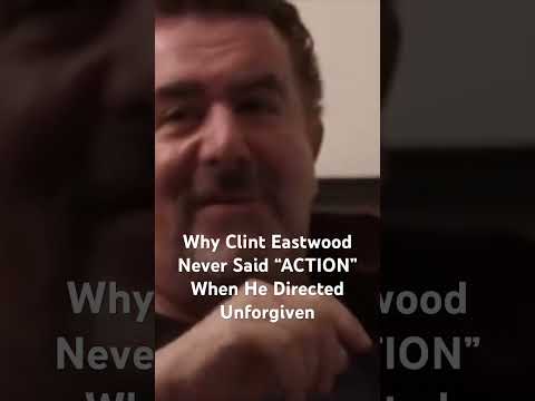 Why #ClintEastwood Never Said ACTION When He Directed Unforgiven