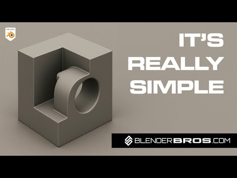 The "Smooth Boolean Cut" Hack in Blender (Tutorial)