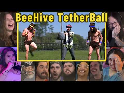 JACKASS 3D (2010) "Beehive Tetherball" | reactions 🤣🤣
