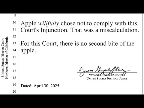 Apple has never lost this hard before