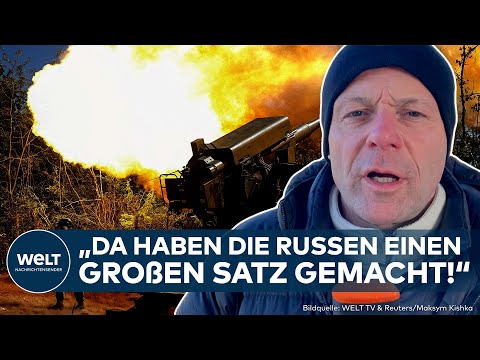 PUTINS KRIEG: Wenig Bewegung an der Front – doch jetzt gelingt den Russen ein "großer Satz"!