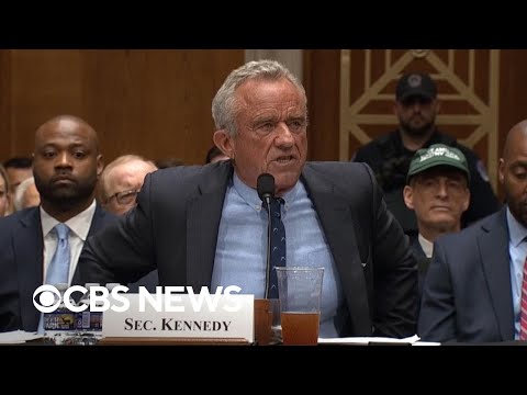 Watch: RFK Jr. has tense moment over David Geier in Senate hearing