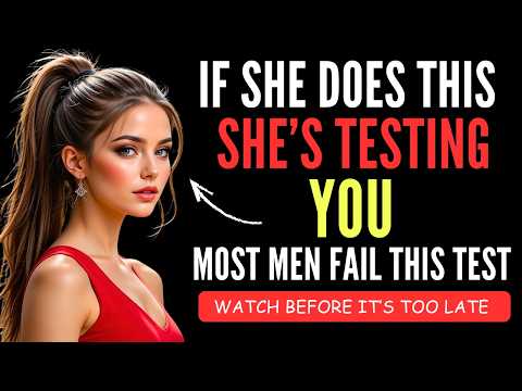 Why Women Test You Before Admitting Love | Female Psychology